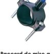 Raccord collier pour évacuation de la vidange – Image 3